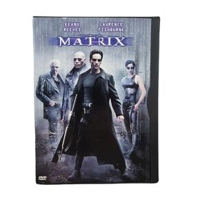 𝅺MATRIX (DVD, 1999) Keanu Reeves, Laurence Fishburne & Carrie Ann Moss